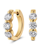 Diamond Hoop Earrings (1.90ct) - Dracakis Jewellers